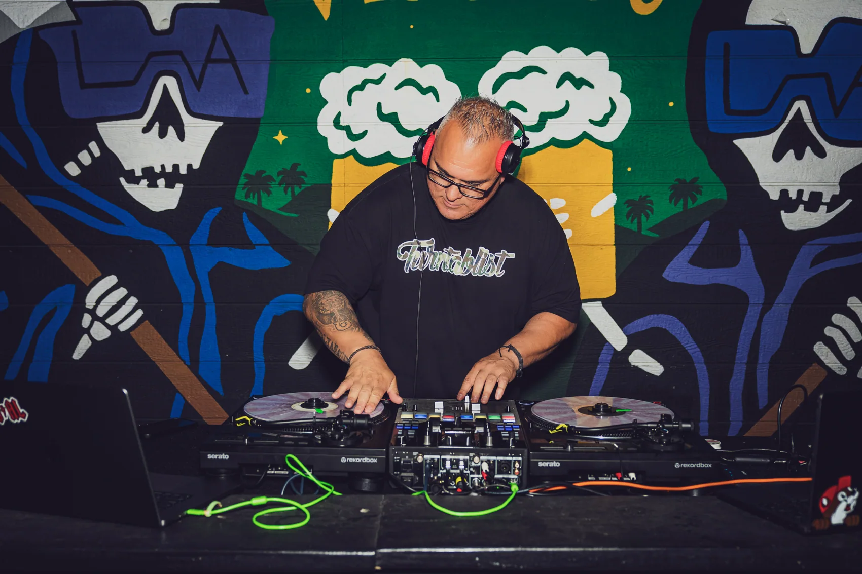 DJ Big Al performing at Verdugo Bar