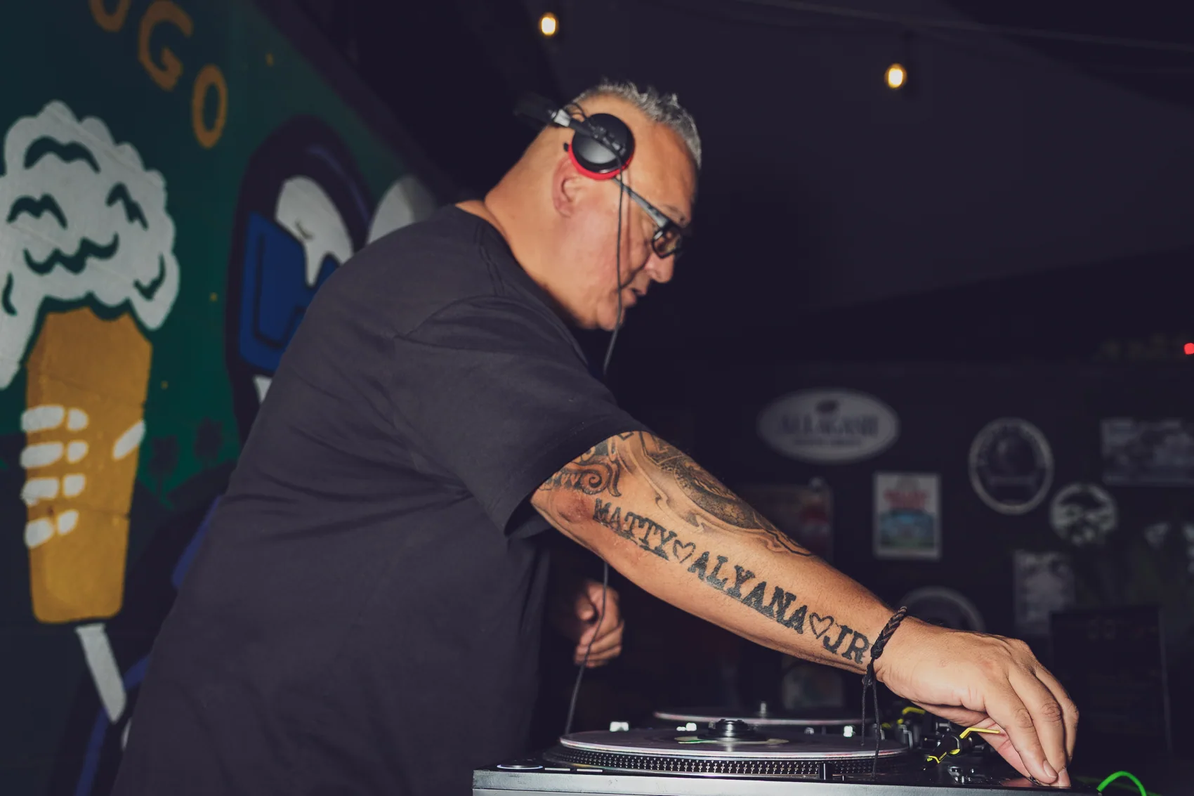 DJ Big Al performing at Verdugo Bar